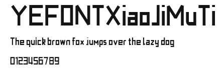 YEFONTXiaoJiMuTi.TTF