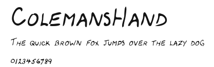 ColemansHand Preview