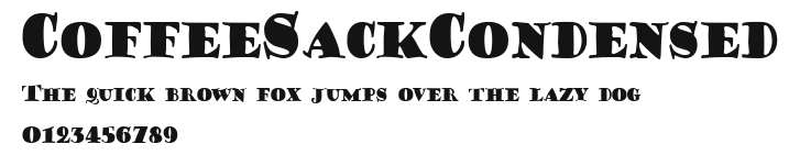 CoffeeSackCondensed Preview