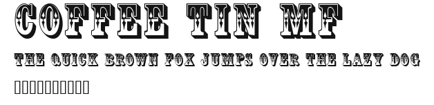 Coffee Tin MF Preview