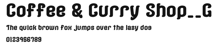 Coffee & Curry Shop__G Preview