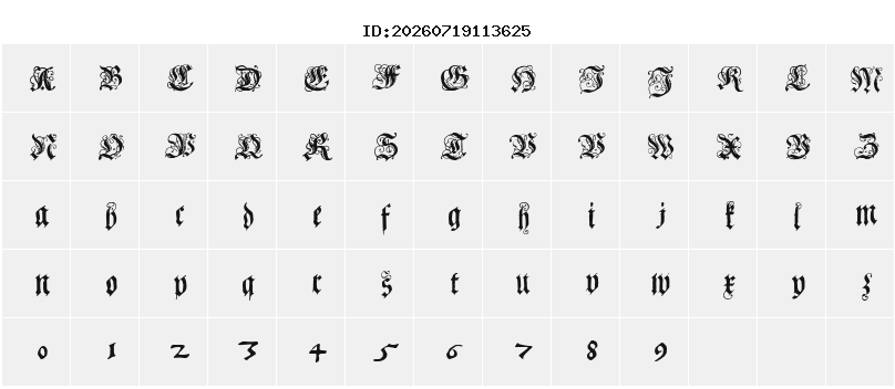 Character Map