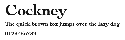 Cockney Preview