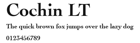 Cochin LT Preview