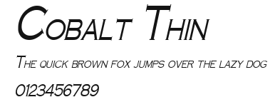 Cobalt Thin Preview
