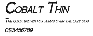 Cobalt Thin Preview