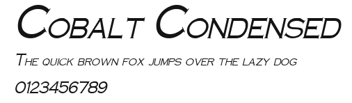 Cobalt Condensed Preview