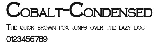 Cobalt-Condensed Preview