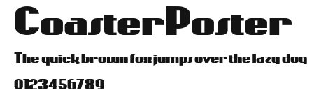 CoasterPoster Preview