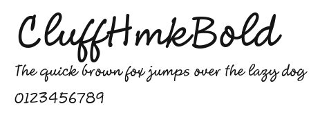 CluffHmkBold Preview