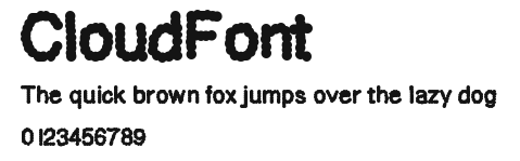 CloudFont Preview