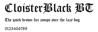 CloisterBlack BT Preview
