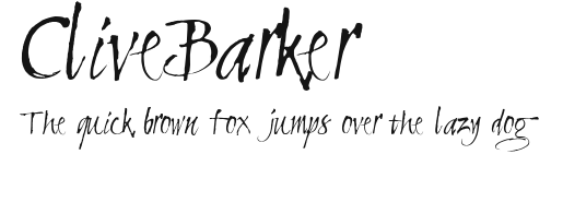 CliveBarker Preview