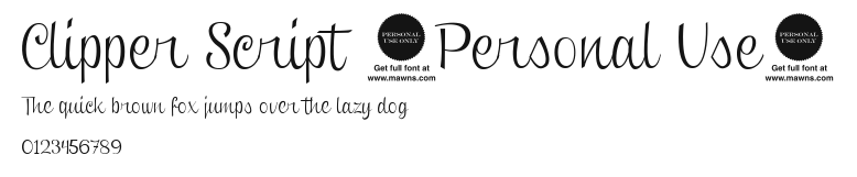 Clipper Script (Personal Use) Preview