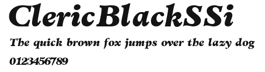 ClericBlackSSi Preview