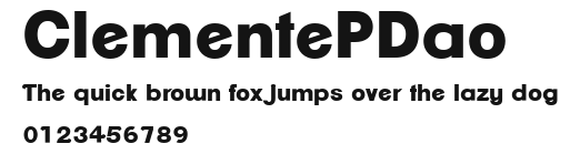 ClementePDao Preview