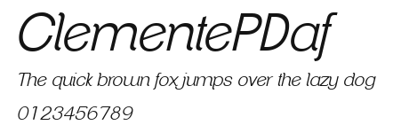 ClementePDaf Preview