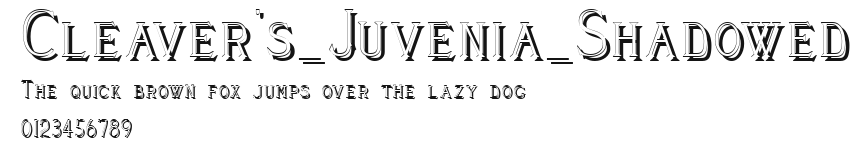 Cleaver's_Juvenia_Shadowed Preview