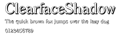 ClearfaceShadow Preview
