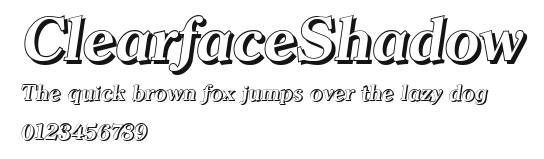 ClearfaceShadow Preview