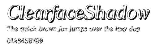 ClearfaceShadow Preview