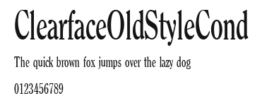 ClearfaceOldStyleCond Preview