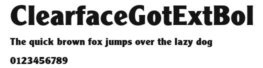 ClearfaceGotExtBol Preview