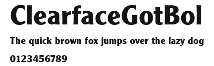 ClearfaceGotBol Preview