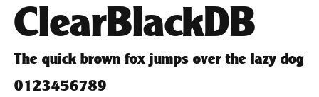 ClearBlackDB Preview