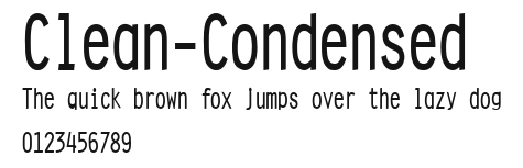 Clean-Condensed Preview