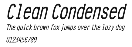 Clean Condensed Preview