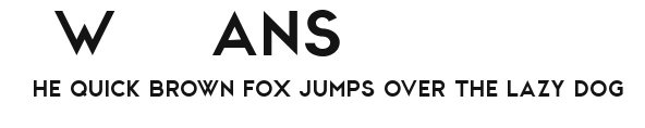 CWG Sans Preview