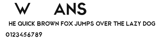 CWG Sans Preview