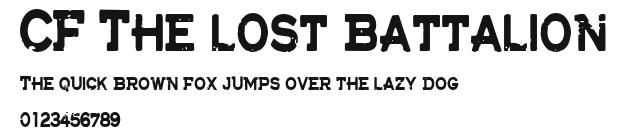 CF The lost battalion Preview