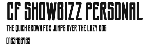 CF Showbizz PERSONAL Preview