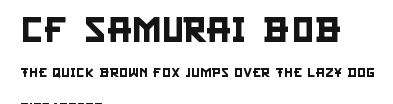 CF Samurai Bob Preview