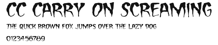 CC Carry On Screaming Preview
