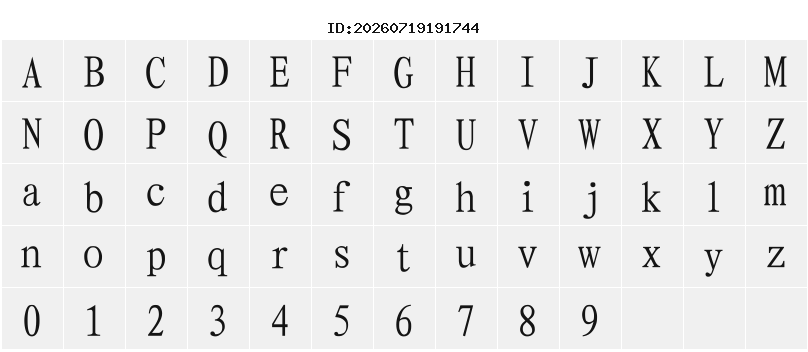 Character Map