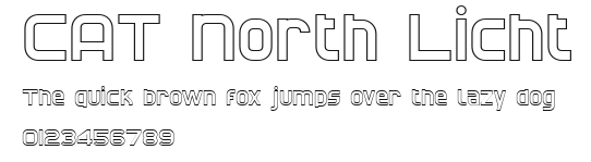 CAT North Licht Preview