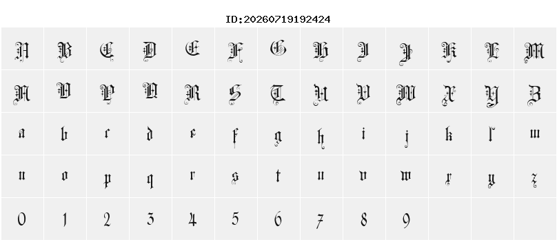 Character Map