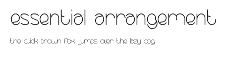 essential arrangement Preview