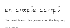 en simple script Preview