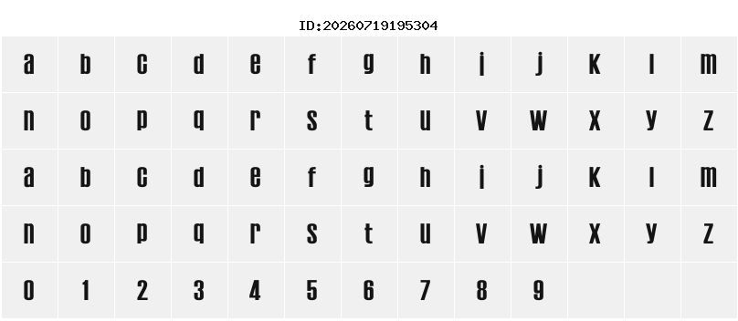 Character Map