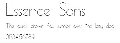 Essence Sans Preview