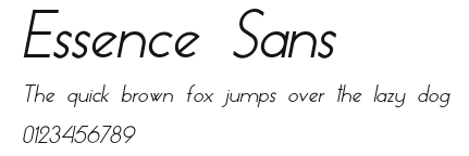 Essence Sans Preview