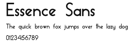 Essence Sans Preview