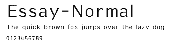 Essay-Normal Preview
