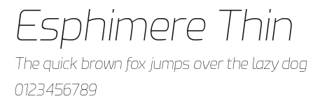 Esphimere Thin Preview