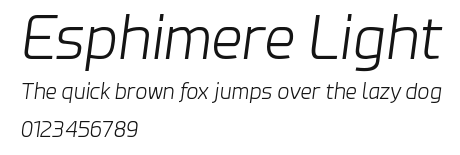 Esphimere Light Preview