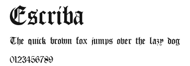 Escriba Preview